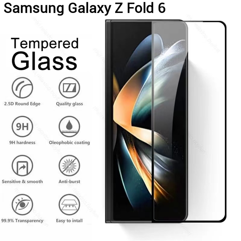Galaxy Z Fold 7/Galaxy Z Fold 6ตรงรุ่น(ส่งในไทย)ฟิล์มกระจกเต็มจอSamsung Galaxy Z Fold 6