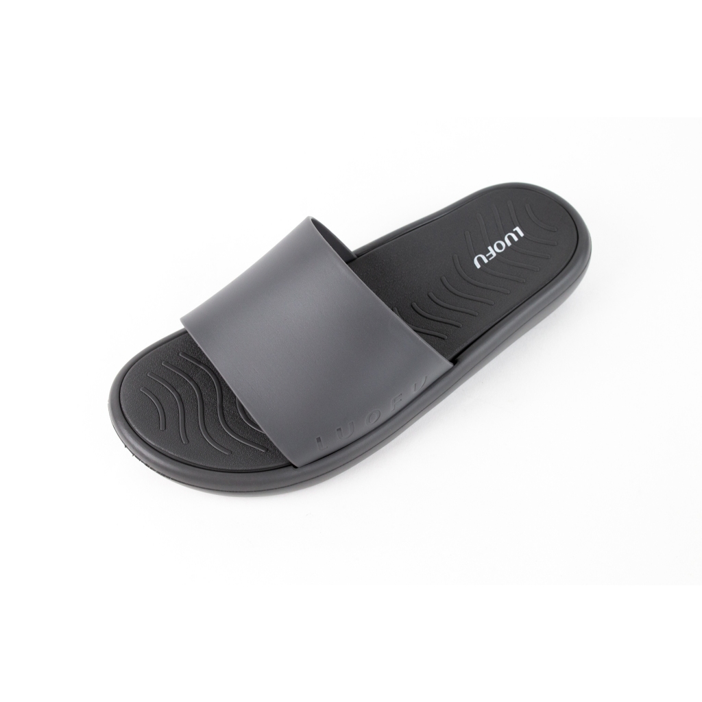 LUOFU รองเท้าแตะผู้ชาย รองเท้าแฟชั้นลำลอง  รุ่น E7208M มี 3 สี เทา ดำ เขียว