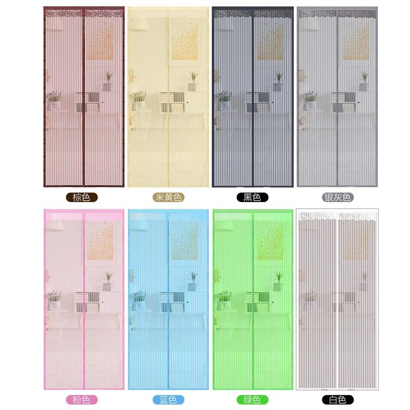 ม่านแม่เหล็กกันยุง ติดประตู มีสินค้าพร้อมจัดส่ง Door แถมฟรี หมุดทองเหลือง พร้อมส่ง!!