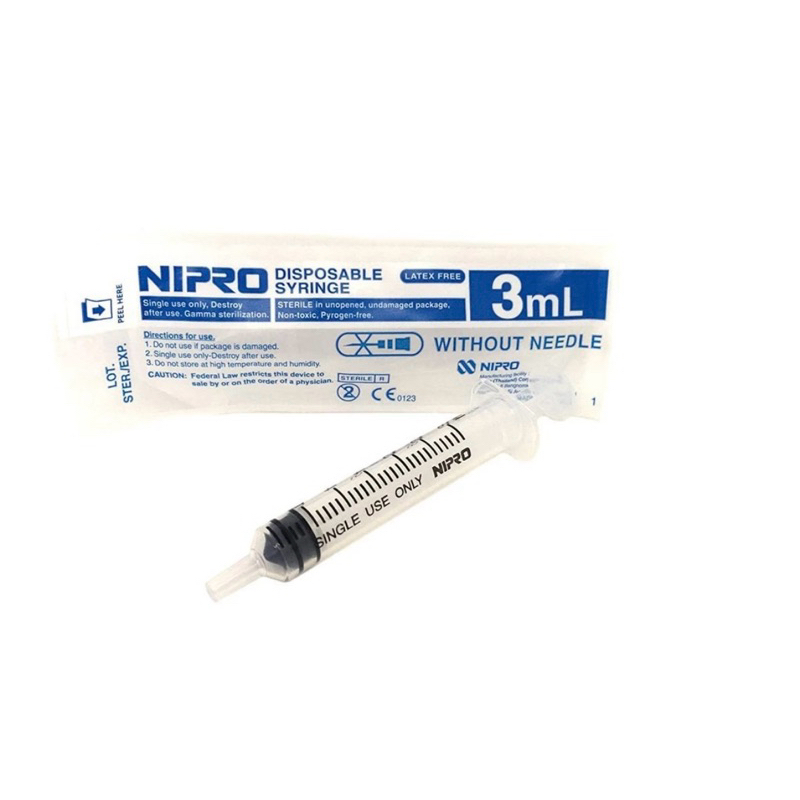 กระบอกฉีดยา ไซริงค์ Nipro ขนาด 3 ml.