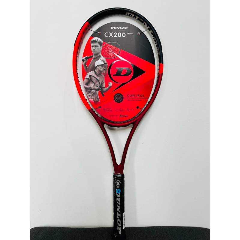 👱🏻‍♂️👩🏻ไม้เทนนิสผู้ใหญ่ ยี่ห้อDunlop CX200 Tour 2024 27นิ้ว 310g หน้า95🎾✈️(Engineered in Japan)🇯🇵