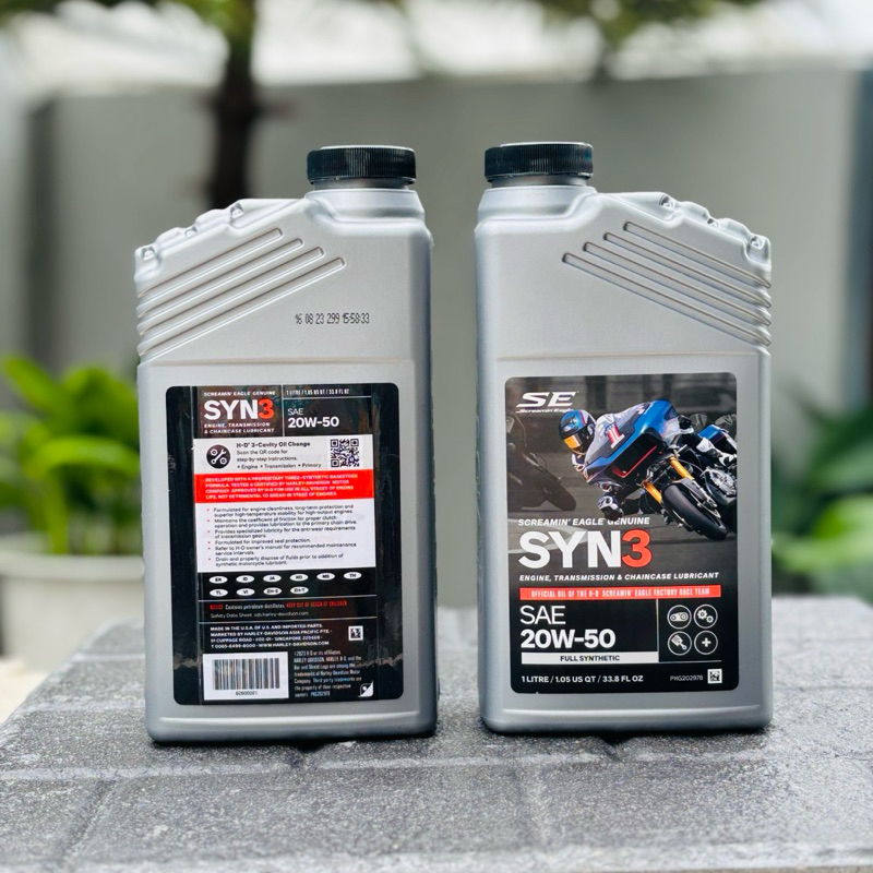 Screamin eagle SYN3 น้ำมันสังเคราะห์แท้ น้ำมันสกีมมิ่ง