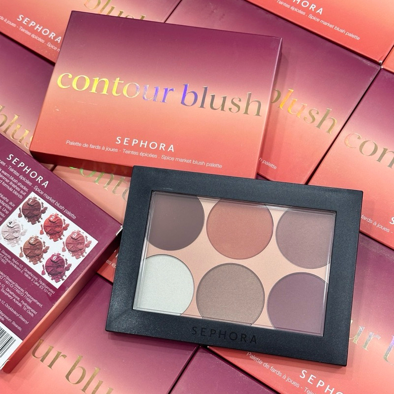 Sephora Contour Blush Spice Market บลัชออนพาเลท