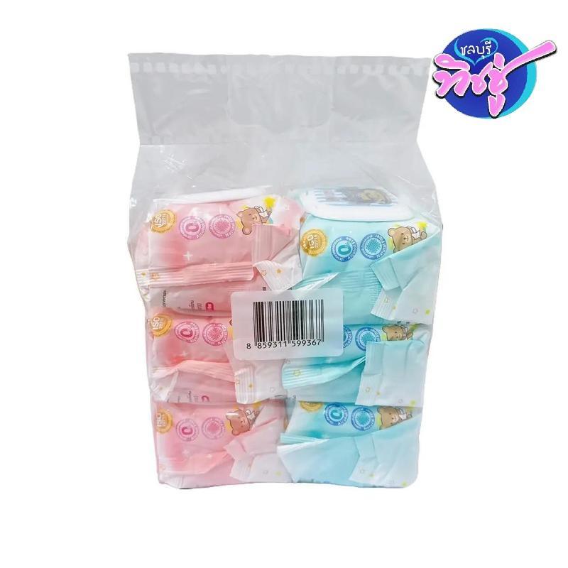 [แพค] KUMA คุมะ กระดาษทิชชู่เปียก ห่อละ 40แผ่น แพค 6ห่อ สูตรอ่อนโยน - รูปที่ 3