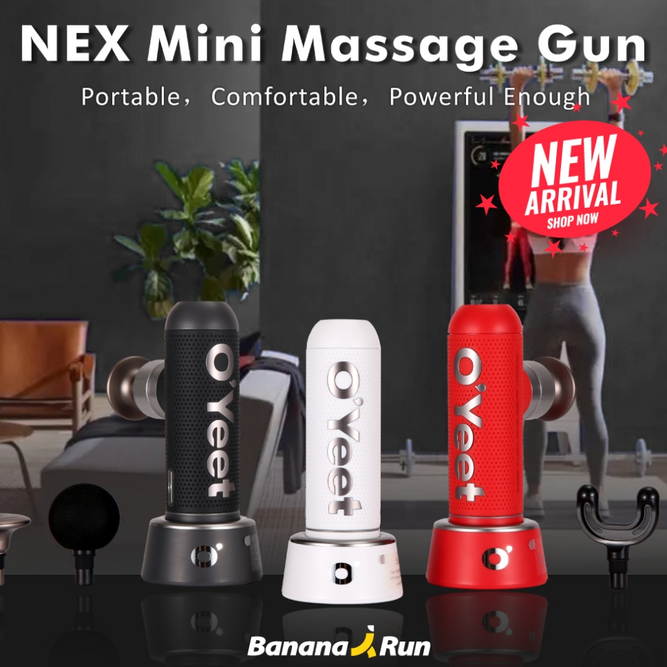 Oyeet Nex mini Massage Gun ปืนนวดคลายกล้ามเนื้อ ขนาดเล็ก Bananarun