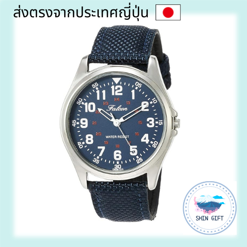 CITIZEN watch Analogue, waterproof, leather belt QB38-315 Men's navy direct from japan
