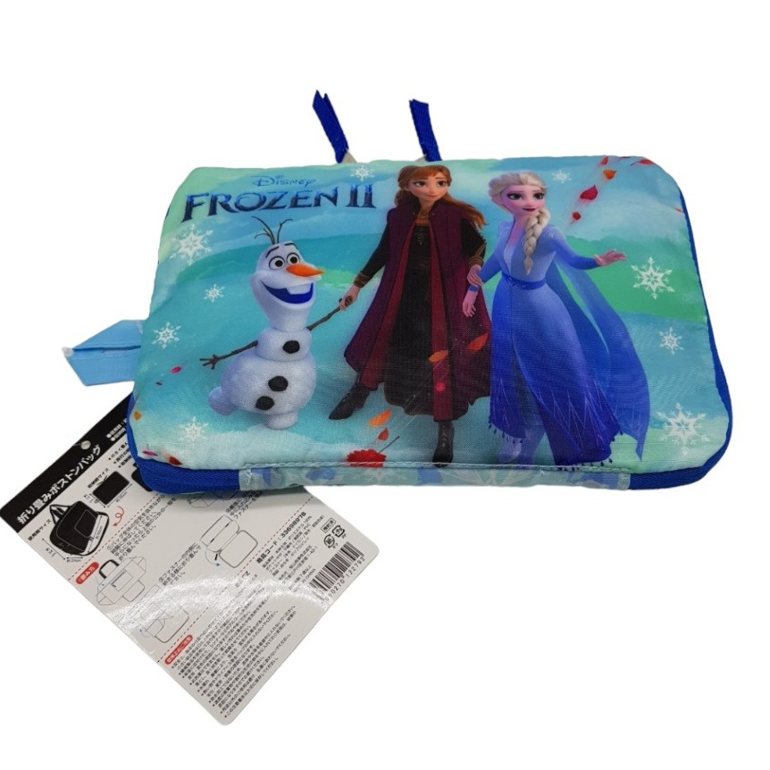 ❤️กระเป๋าถือ/ กระเป๋าหิ้วพับได้ Carry Bag Anna and the Snow Queen Olaf Disney  ❤️ลิขสิทธิ์แท้
