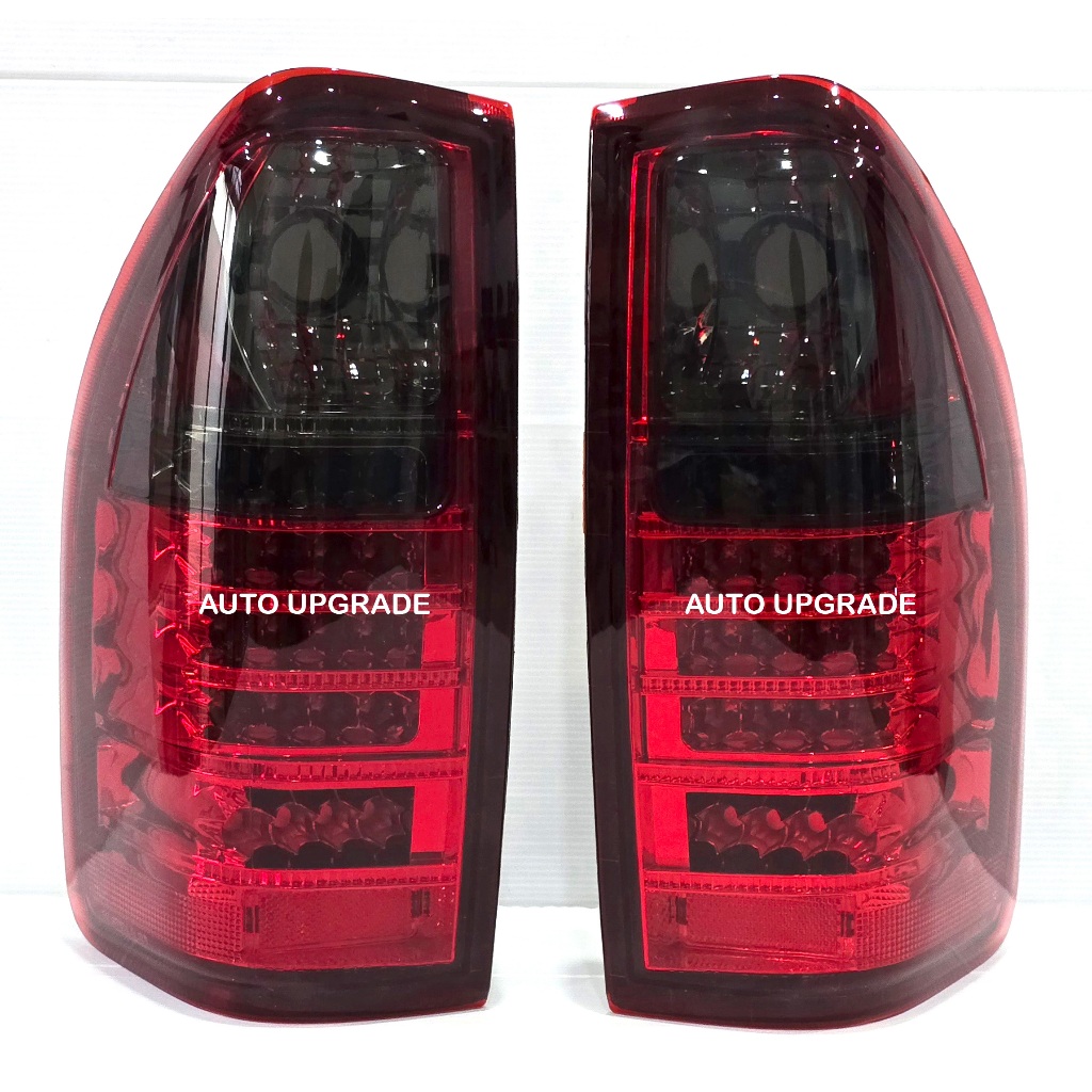 ไฟท้าย ไฟท้ายแต่ง ISUZU D-MAX DMAX 2002 2003 2004 2005 2006 สโมกแดง ดำแดง LED