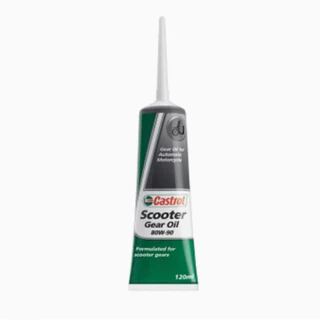 น้ำมันเครื่อง Castrol Activ Scooter 0.8L. พร้อมน้ำมันเฟืองท้าย 120ml. กึ่งสังเคราะห์ รถสายพาน