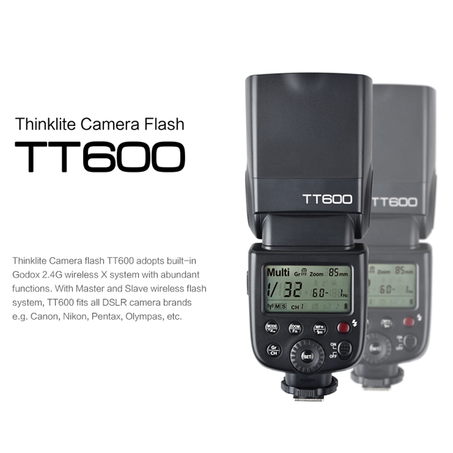 Godox TT600 Universal Flash Speedlite สำหรับกล้องดิจิตอล