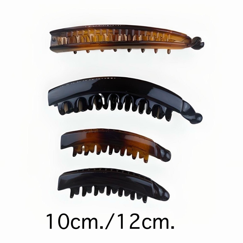 HC07-PT005 กิ๊บหนีบผม หางม้า กิ๊บกล้วย แบบปลายไขว้ ขนาดยาว 10cm.-12cm.วัสดุพรีเมี่ยม นำเข้าจากเกาหลี เรียบหรูดูดี