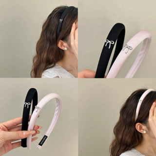 ที่คาดผมฟองน้ำติดโบว์งานสวย เครื่องประดับผม