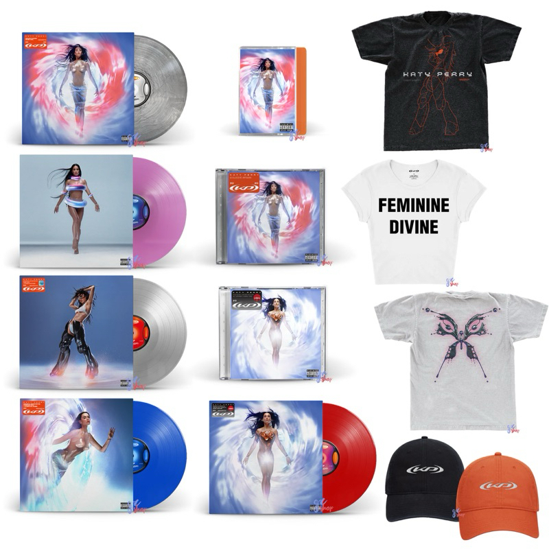 (Pre-Order) แผ่นเสียง Katy Perry - 143 CD / ซีดี / Vinyl / LP สินค้า Official