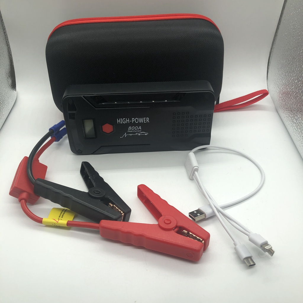 HIGH-POWER เครี่องชาร์จแบตรี่รถยนต์ Power bank battery charger 688000mAh 2USB 5V/2.4 QC3.0