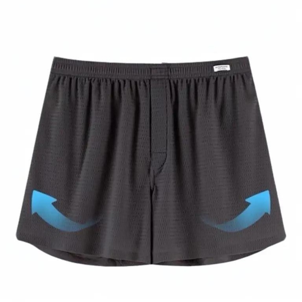 กางเกงบ็อกเซอร์ขาสั้น ระบายอากาส ใส่สบาย ผ้านิ่ม คัดพิเศษ ผู้ชาย Man Clothing กางเกงใน