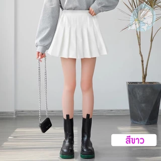 (พร้อมส่ง) กระโปรงพลีทสั้น สีพื้น สำหรับเด็ก 5-15 ปี กระโปรเทนนิส นักเรียนใส่ได้ น่ารัก BD#20