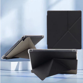 เคสแบบปก เคส TPU ใส/ดำสำหรับ Boox Page Go 7 Color Gen 2 Go 10.3 ขาตั้งในตัว ปกดำ Auto Wake/Sleep