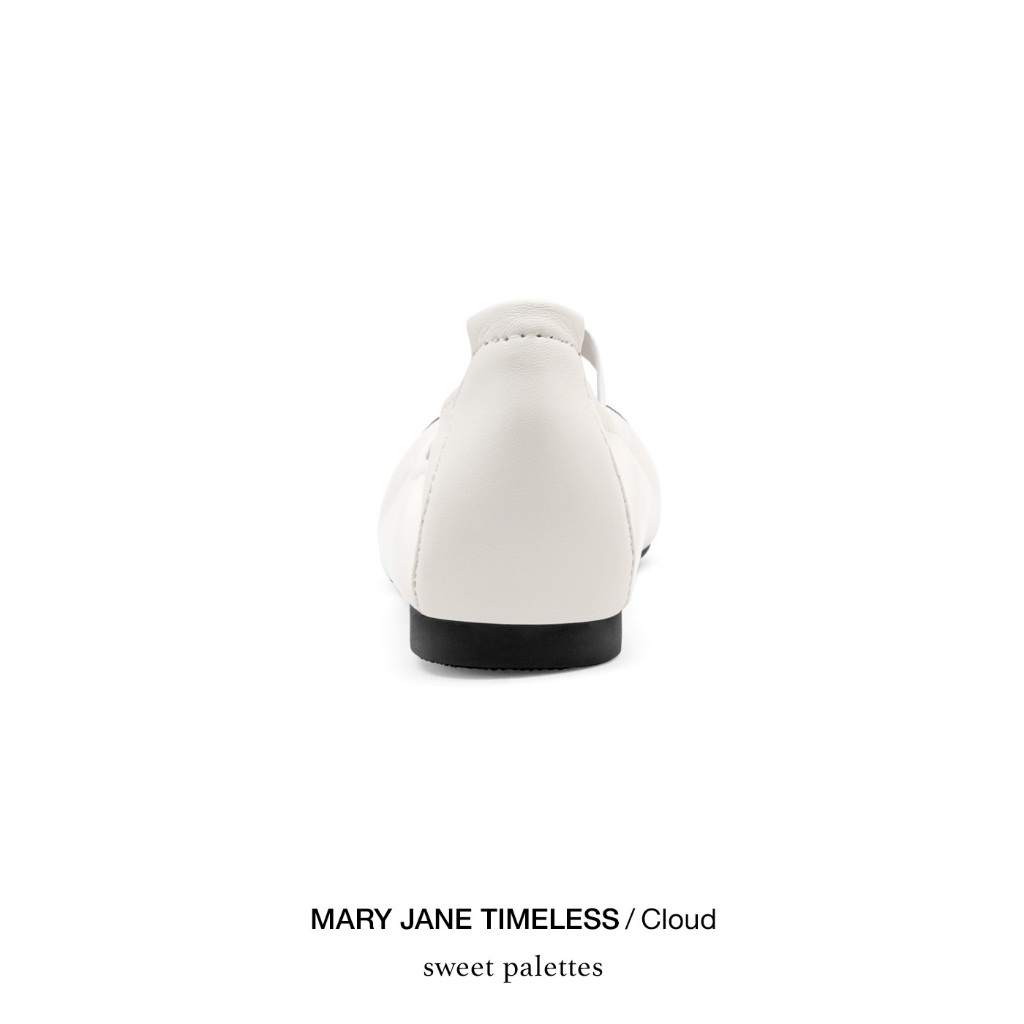 Sweet Palettes รองเท้าหนังแกะ Mary Jane Timeless Cloud