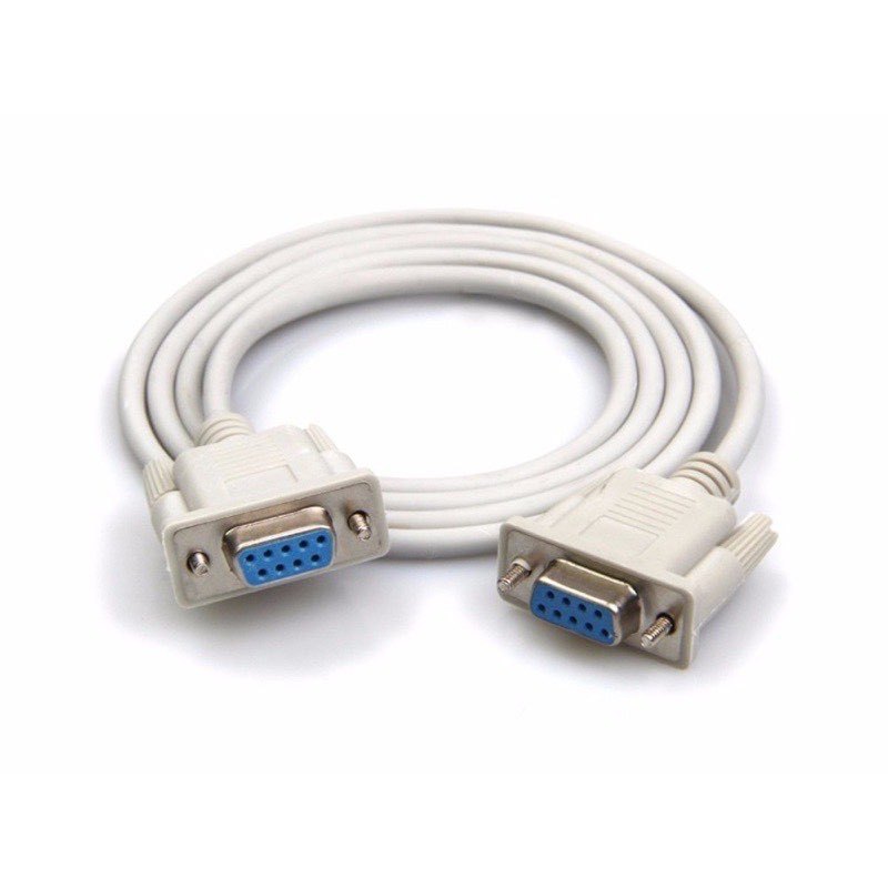 สาย Serial RS232 Cable 9-Pin DB9 เมีย-เมีย