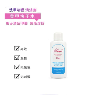 น้ำยาเช็ดหน้าเล็บ น้ำยาทำความสะอาดหน้าเล็บ ขนาด 60ml สินค้าพร้อมส่งในไทยค่ะ