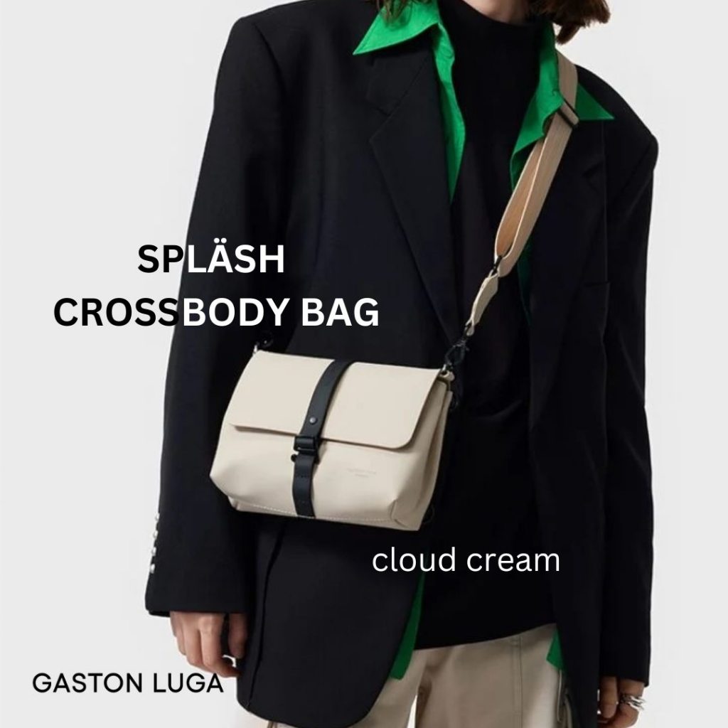Gaston Luga รุ่น Splash crossbody  กระเป๋าสะพายข้าง กันน้ำ(พร้อมส่งจากไทย)