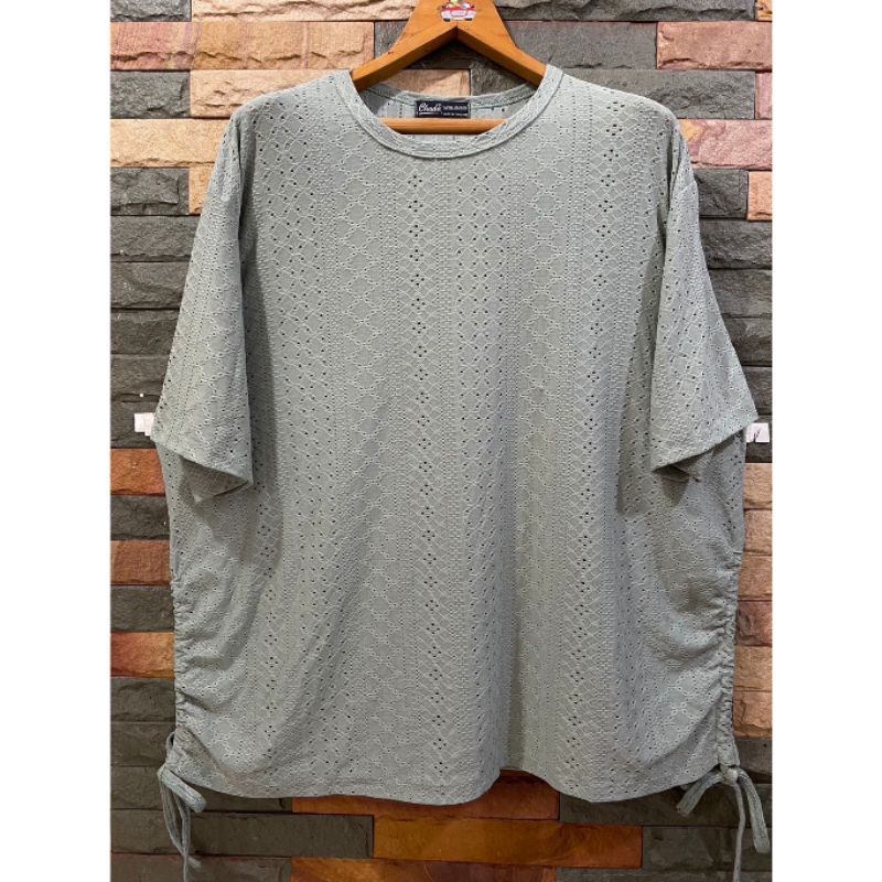 เสื้อสาวอวบ เสื้อสาว Size Jumbo ผ้าลูกไม้ยืดฉลุ ผ้าเปลือกไม้ ผ้าร่อง อก 48-60 นิ้ว ผ้ามีน้ำหนัก - รูปที่ 4