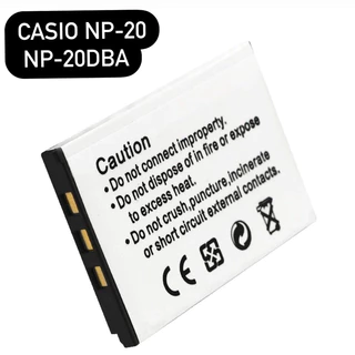 CNP20 / NP-20 / NP-20DBA แบตเตอรี่กล้องดิจิตอล สำหรับ CASIO EXILIM-ex-z3, ex-z70sr, ex-z70