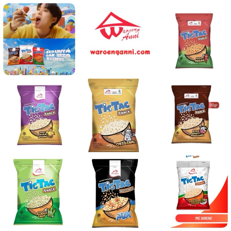 Indonesia Tic Tac Snacks Jaehyun Pilus All Varian (80 gr