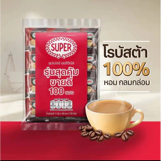 ซุปเปอร์กาแฟ ออริจินัล 3 อิน 1 ขนาด 100 ซอง (ซองละ 17ก.)