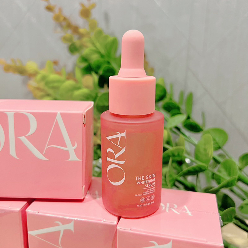 ORA THE SKIN WHITENING SERUM เซรั่มสูตรเข้มข้นผสานสารไวท์เทนนิ่ง by ploy