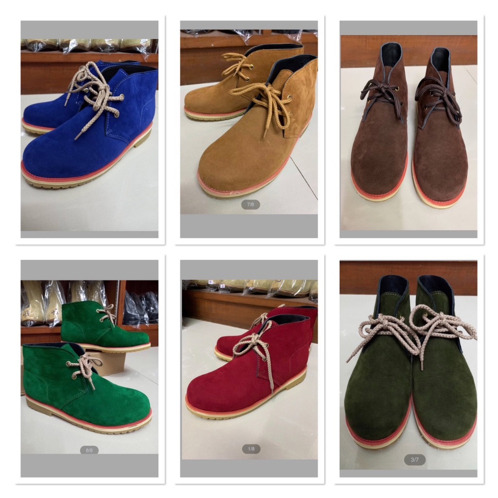 รองท้าเซฟตี้หัวเหล็กหุ้มข้อ เช็คโก รุ่น/Model :009  วัสดุ/Material : หนัง
