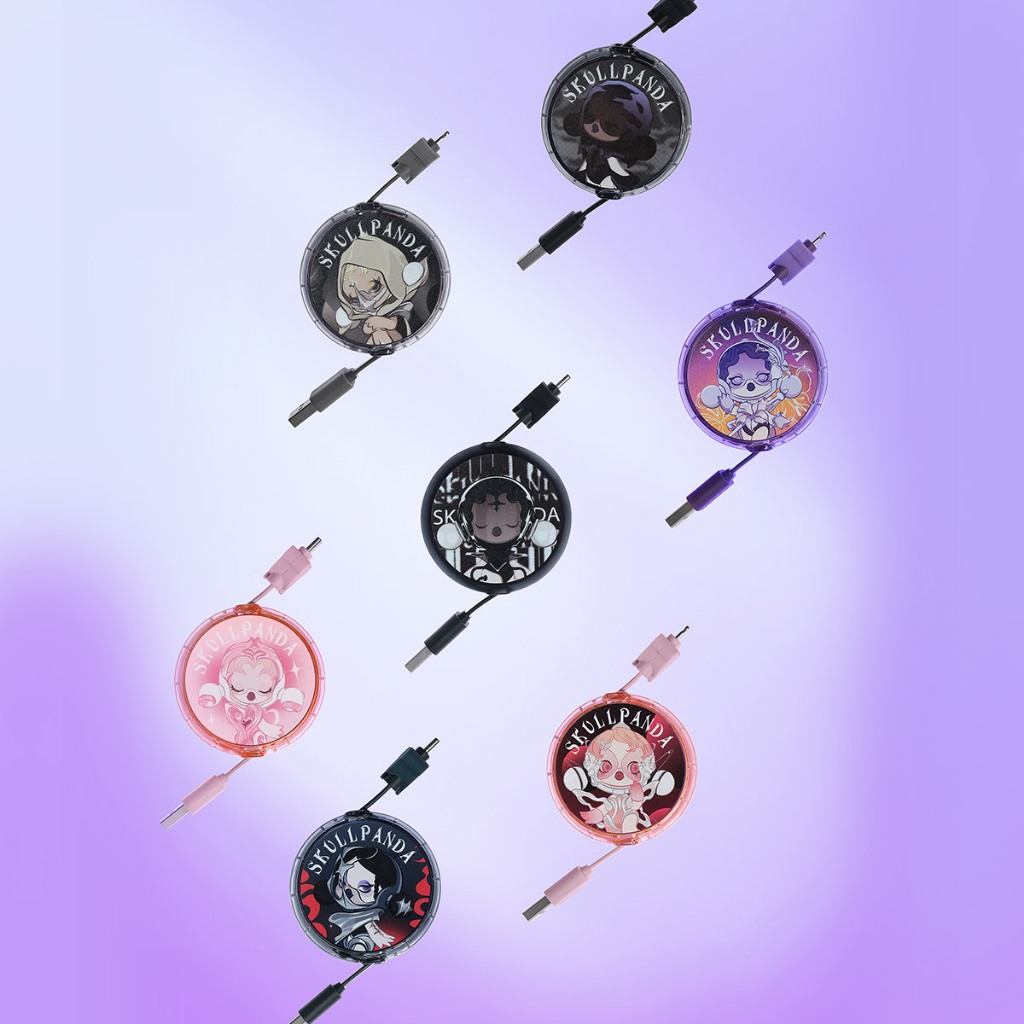 SKULLPANDA THE SOUND CABLE สายชาร์จ กล่องสุ่ม ลุ้น SECRET [POP MART]
