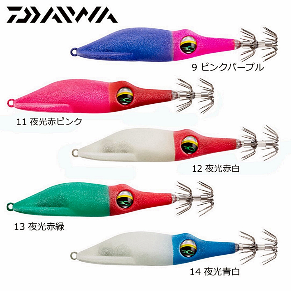 DAIWA EMERALDAS IKA METAL DROPPER TYPE-SQ RV 1.8 *** โยลอยตก หมึกศอก หมึกกล้วย มีเสียง ของแท้ 100% ***
