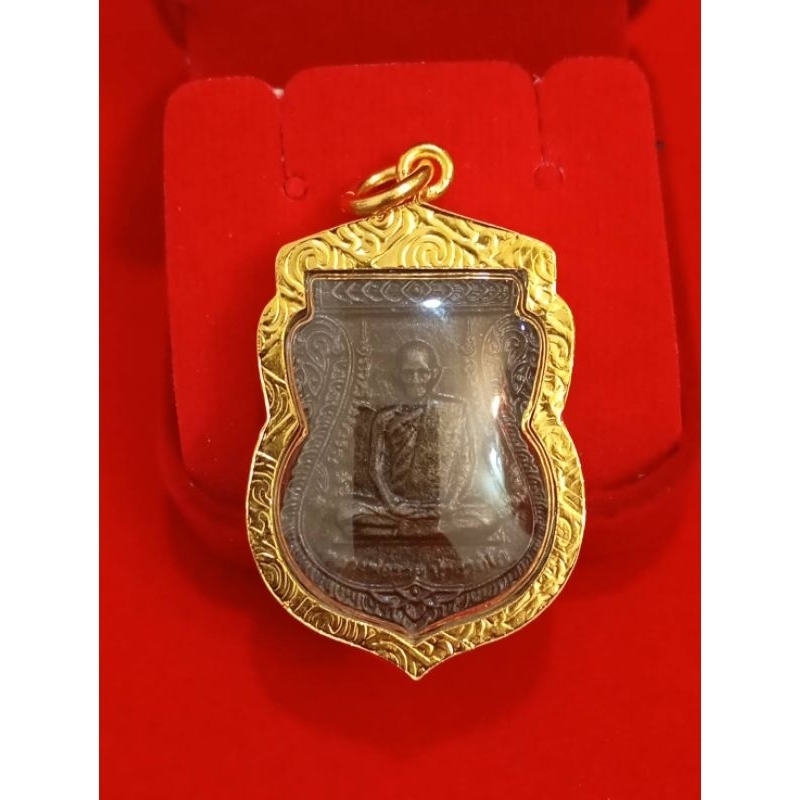 จี้พระหลวงพ่อรวย วัดตะโก รุ่นเลื่อนสมณศักดิ์ แท้ ผ่านพิธี หุ้มทอง 96.5% กันน้ำ ไม่ลอกไม่ดำ