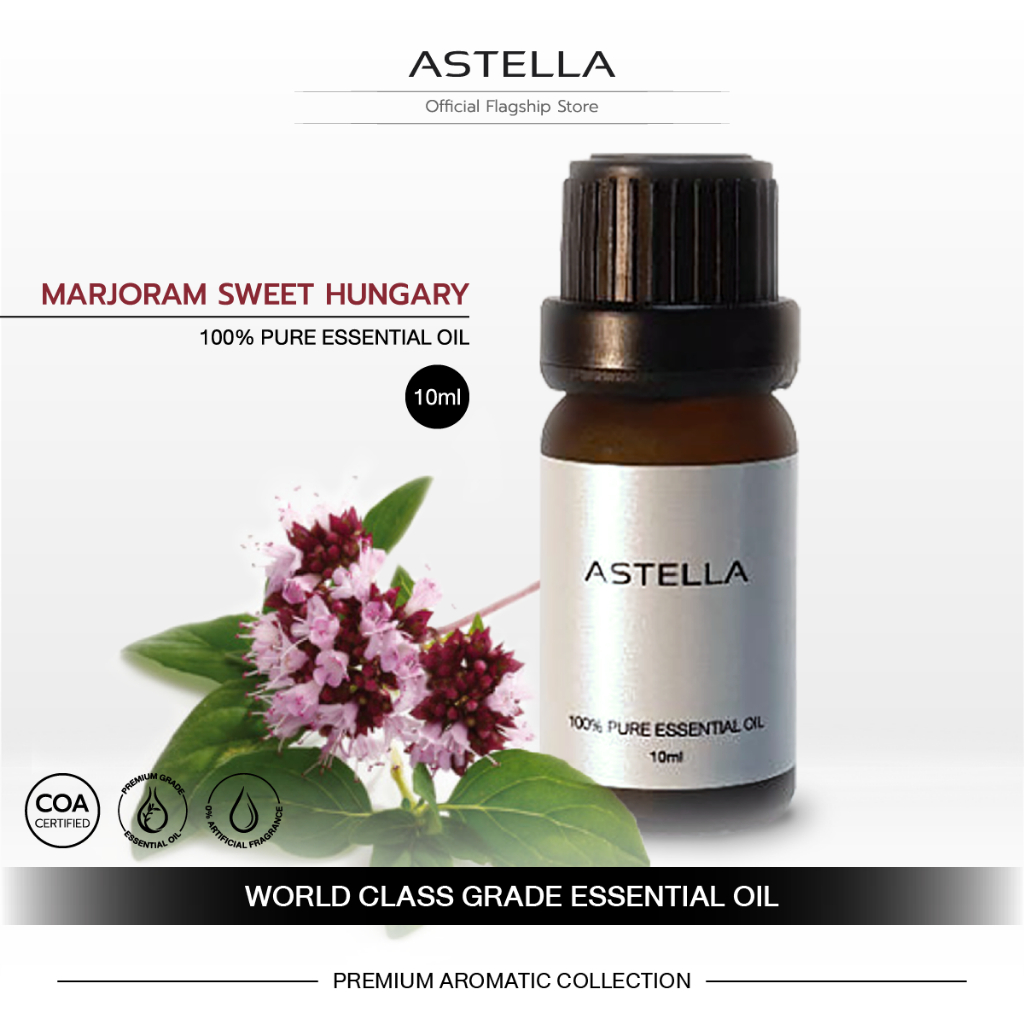 ASTELLA Essential Oil - Marjoram Sweet Hungary | แอสเทลลา น้ำมันหอมระเหย มาร์จอรัม สวีท ฮังการี