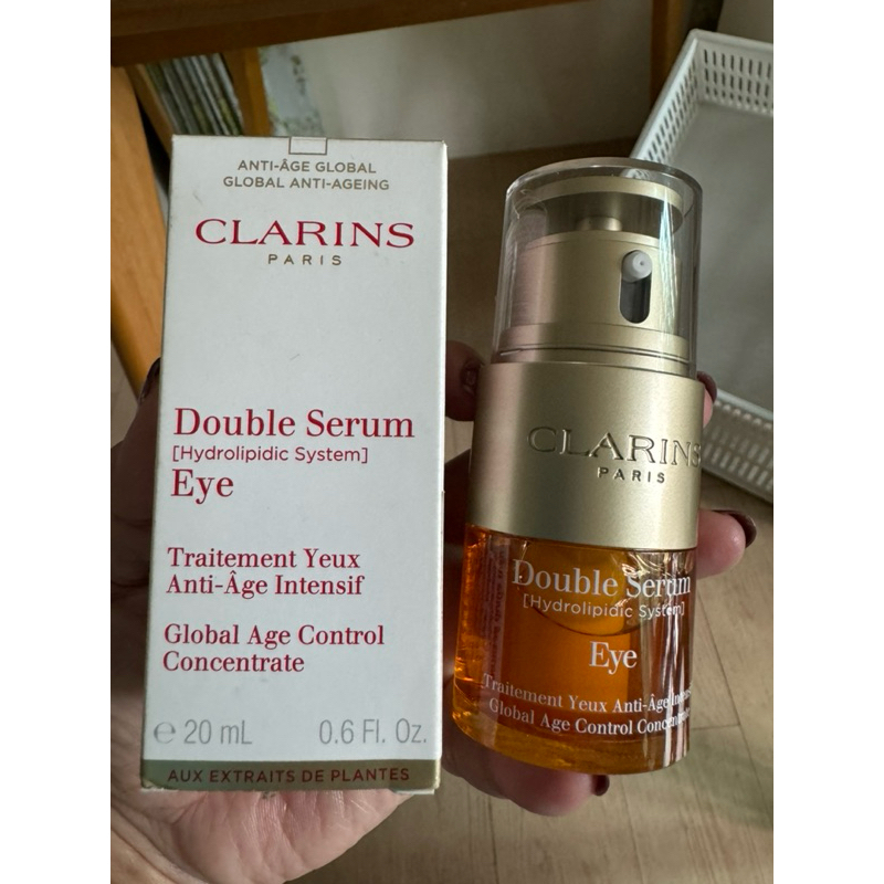 🫧 CLARINS ผลิตภัณฑ์บำรุงรอบดวงตา DOUBLE SERUM EYE 20 มล.