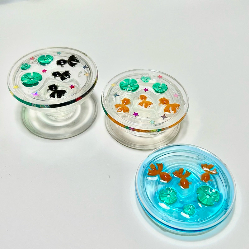 griptok goldfish 🎏🪷[ กริบต๊อกปลาทอง,ใบโคลเวอร์จริง ] พร้อมส่ง