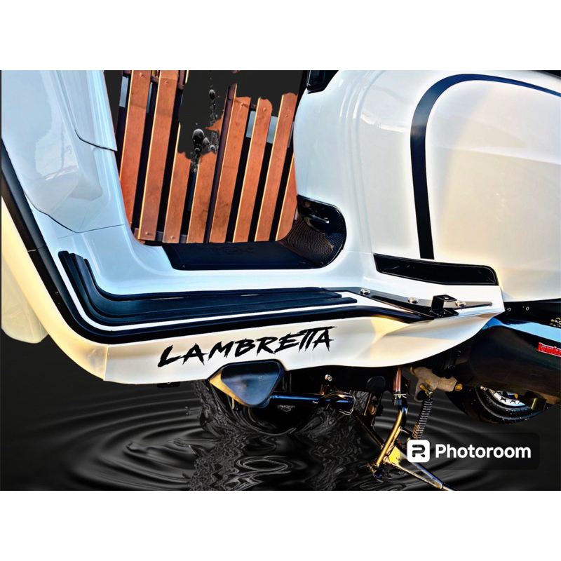 สติ๊กเกอร์ Lambretta V125,V200,X200,X300/ ราคาต่อ1 คู่