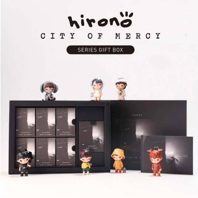 [ยกบล็อก-พร้อมส่ง] โมเดล Hirono V3 กล่องดำ ฮู้ดเหลือง ของใหม่ในซีล Hirono City of Mercy ลุ้น secret