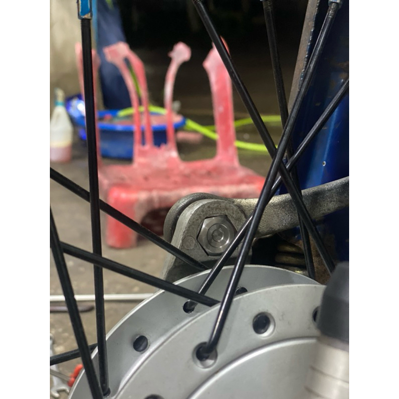 น๊อตฝาดุมโยง รถที่ใส่ดุมโยง  งานCNC - รูปที่ 2