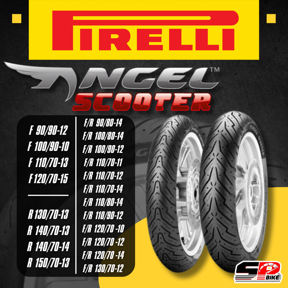 ยาง PIRELLI ANGEL SCOOTER ขอบ 10 11 12 13 14 และ 15 ส่งไว!!! #SP.bike(320SP)
