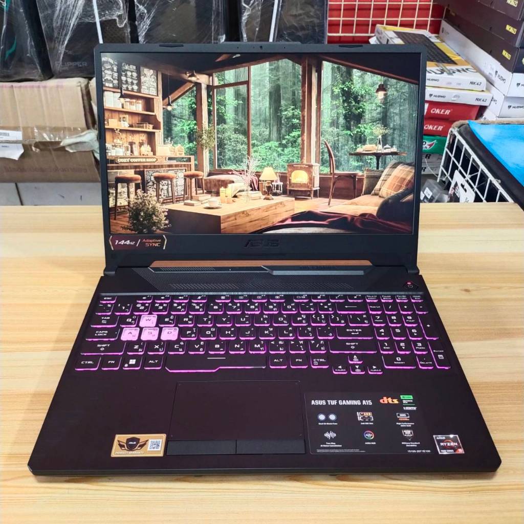 ASUS TUF GAMING A15 FA506NC-HN017W สภาพเครื่อง 99% ประกันศูนย์ 04/07/2026