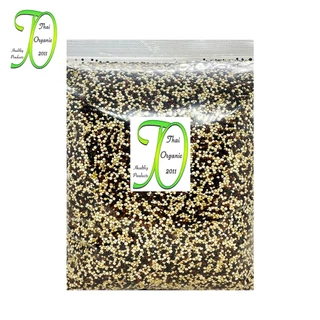 ควินัว 3 สี 300 กรัม Tri Color Quinoa Grade AA+ ควินัวดำ ควินัวแดง ควินัวขาว ถั่ว ธัญพืช ปลอดสารเคมี