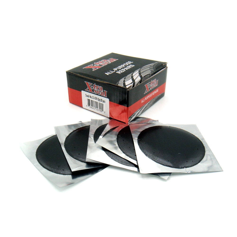 1 กล่อง (20 แผ่น) แผ่นปะยางเรเดียล X-tra seal ขนาด 77 มม.