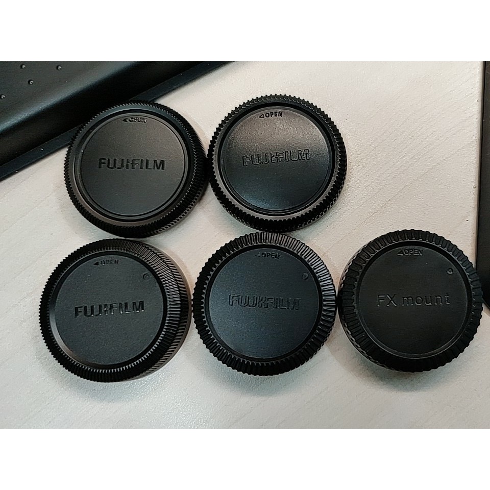 ฝาปิดหน้ากล้อง และท้ายเลนส์ Fuji X-A2 X-A3 X-A5 XA-7 X-A10 X-A20 X-M1 X-E3 X-E1 X-E2 XT-10 XT-20 XT-