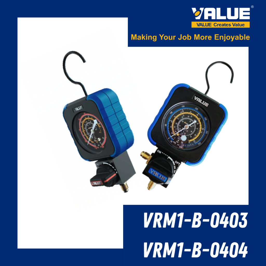 VALUE เกจเดี่ยว ซีรี่ย์ Navtek รุ่น VRM1-B-0403,VRM1-B-0404