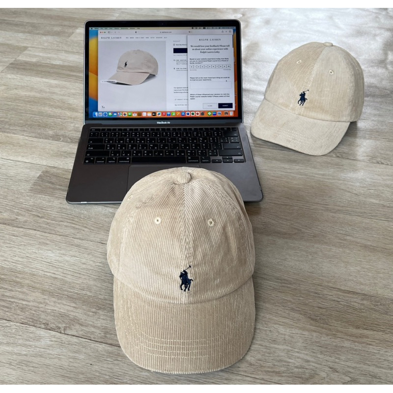 POLO RALPH LAUREN Baseball Cap หมวกแก๊ป ลูกฟูก
