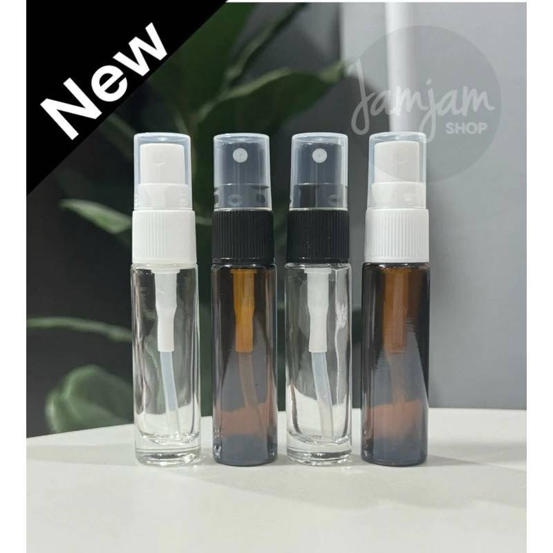 แบ่งขาย (1ขวด) ขวดสเปรย์ ขวดแก้วก้นหนา 10 ml. ขวดแบ่งน้ำหอม ขวดน้ำหอม ขวดใส่น้ำหอม ขวดแก้ว ขวดสเปรย์แก้ว พร้อมส่ง