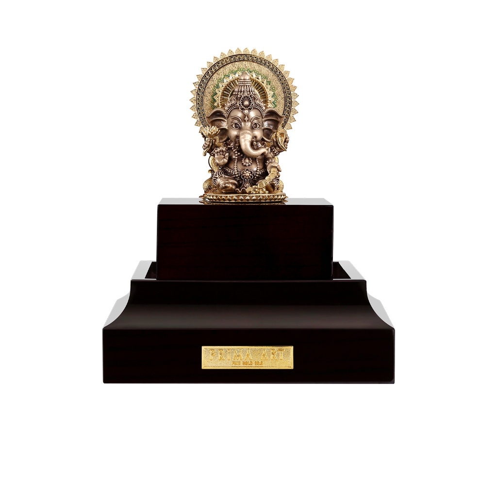 PRIMA ประติมากรรมพุทธศิลป์พระพิฆเนศวร ปางประทานทรัพย์ (Baby Ganesha) รหัสสินค้า 715U0008-01