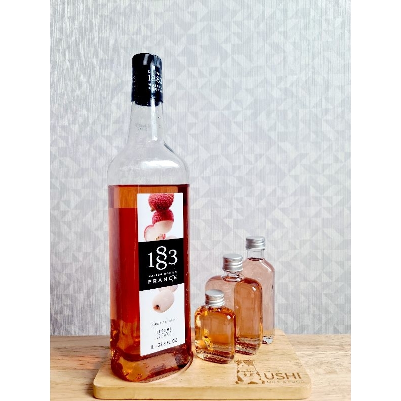 ไซรัปกลิ่นลิ้นจี่ Lychee [> แบ่งขาย <] แบรนด์ 1883 Syrups made in France 🇨🇵